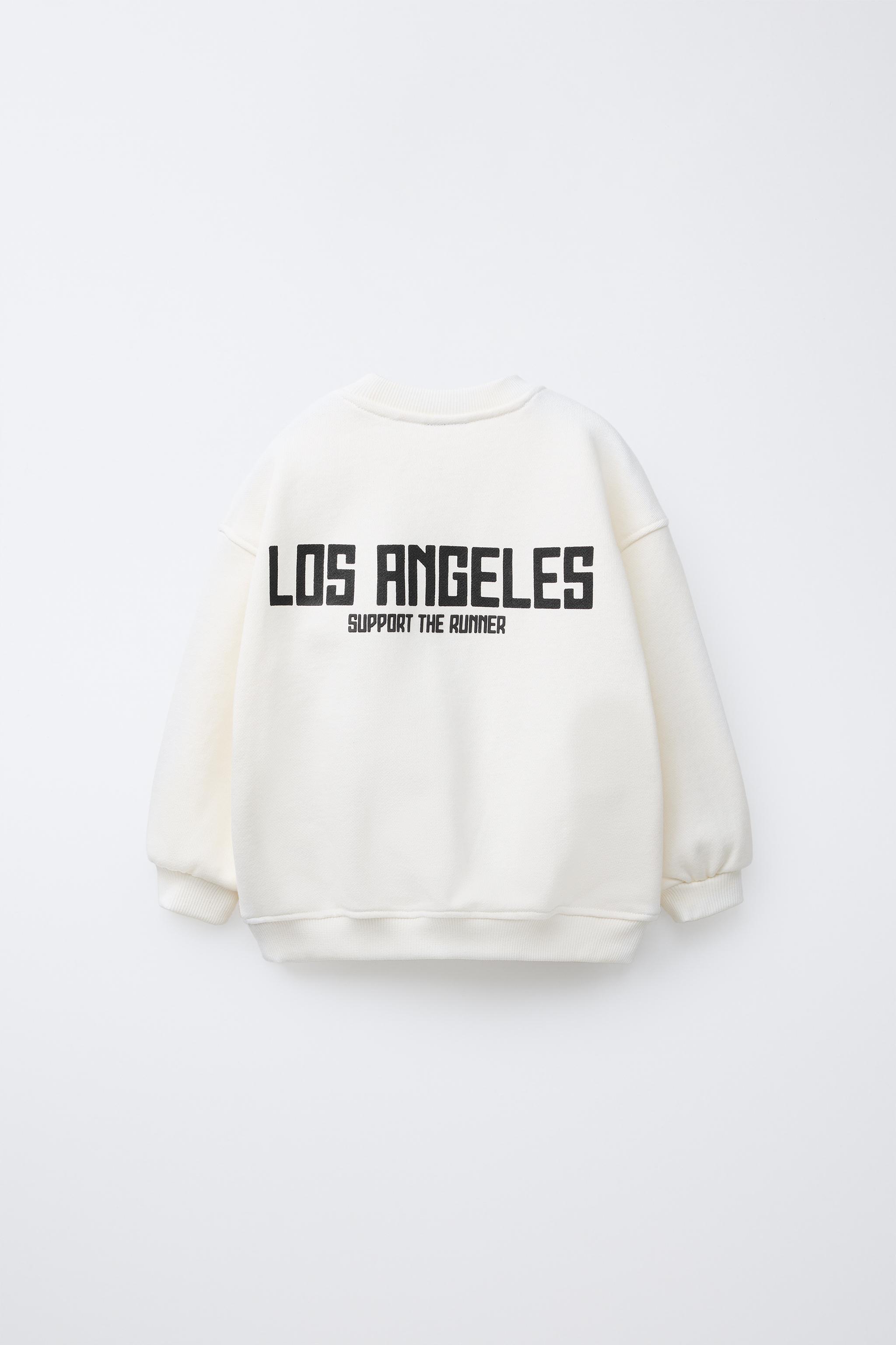 PRINTED SWEATSHIRT - Ice | ZARA United States