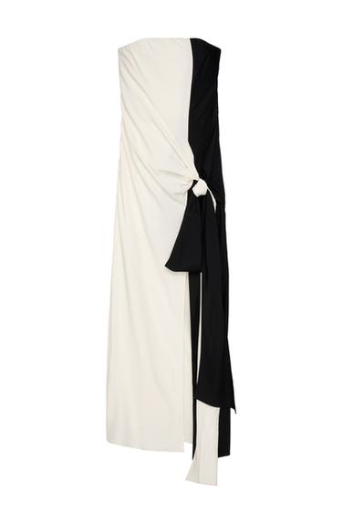 KNOTTED STRAPLESS DRESS LIMITED EDITION