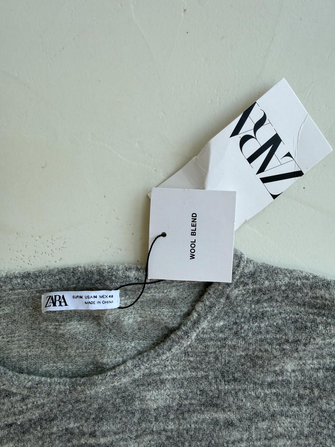 SEMI-SHEER TEXTURED SWEATER - Image 4