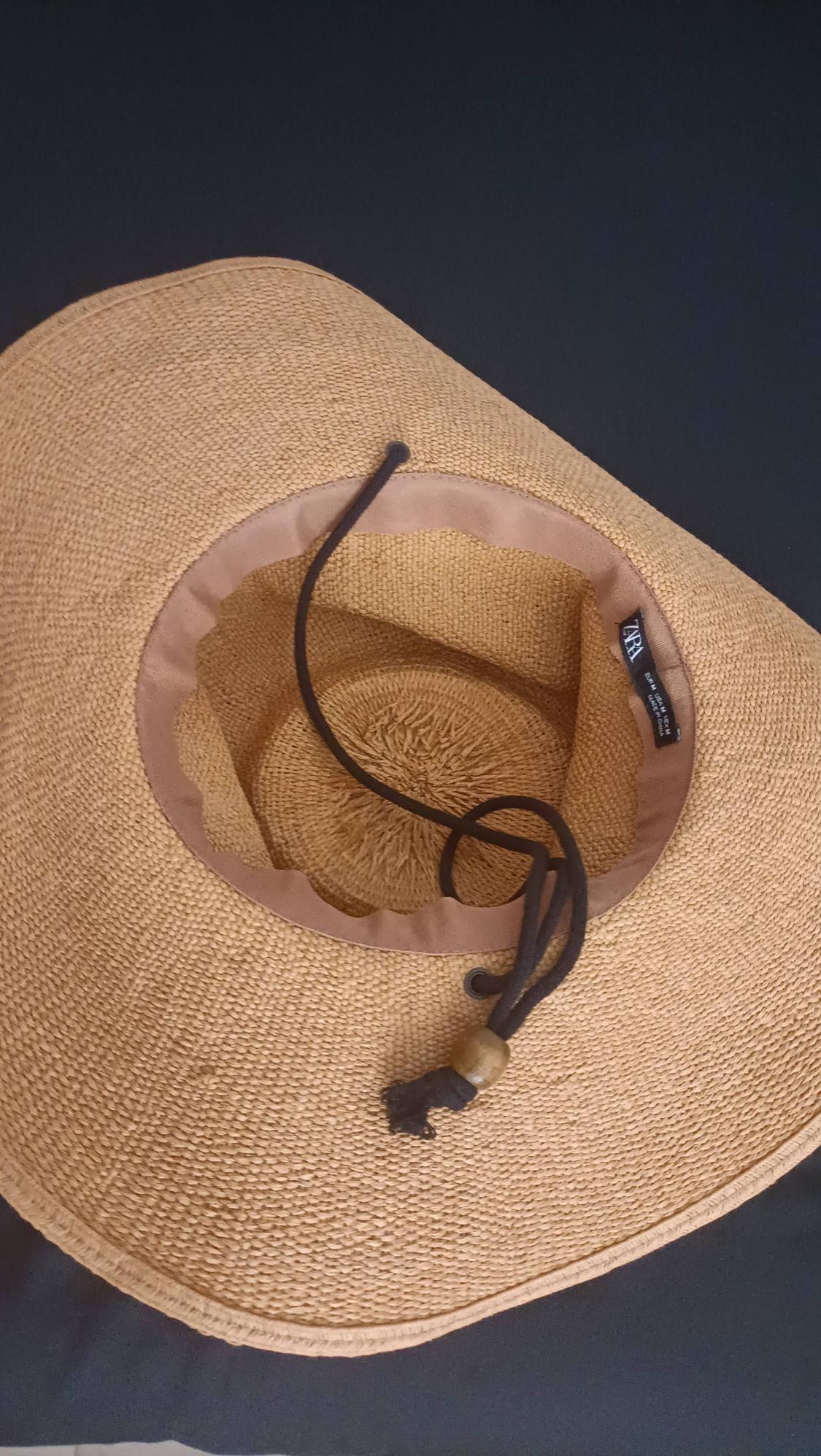 WOVEN HAT WITH STRAP - Image 5