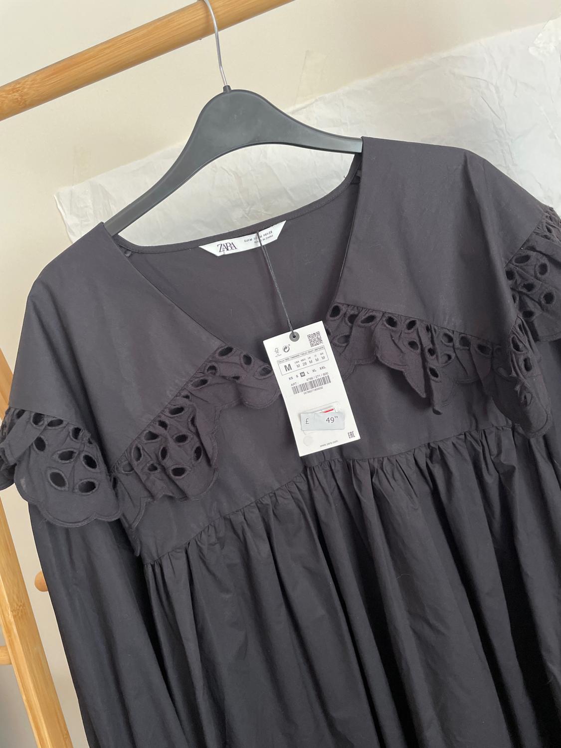 POPLIN MINI DRESS - Image 3