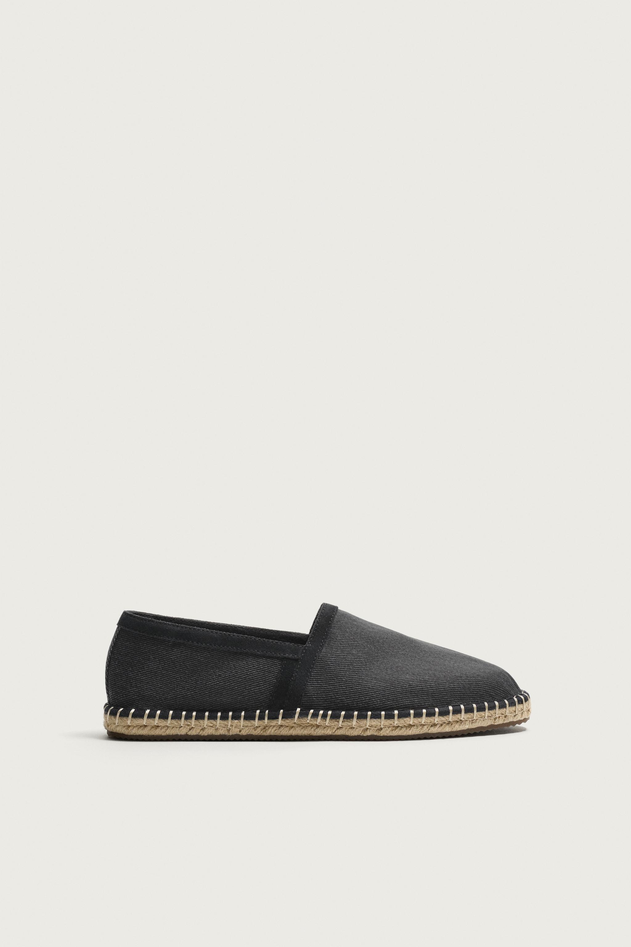 FABRIC ESPADRILLES — Blue