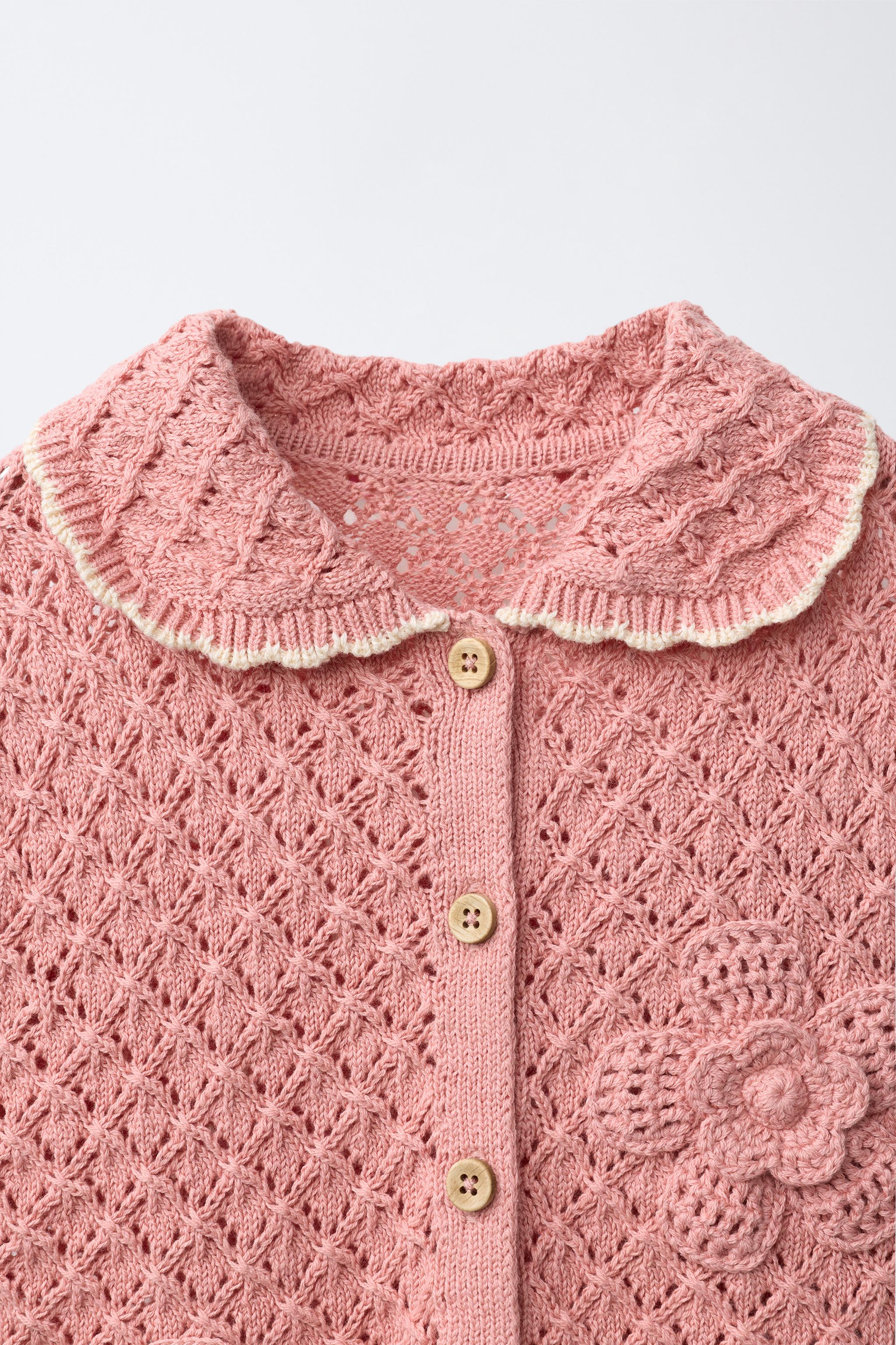POLO EN MAILLE FLEURS