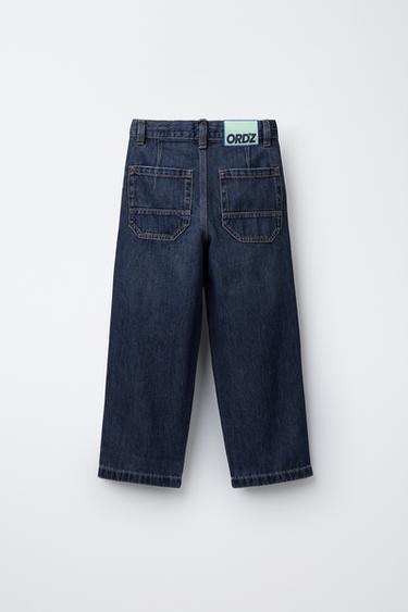 GERADE SKATER-JEANS - Blau von Zara