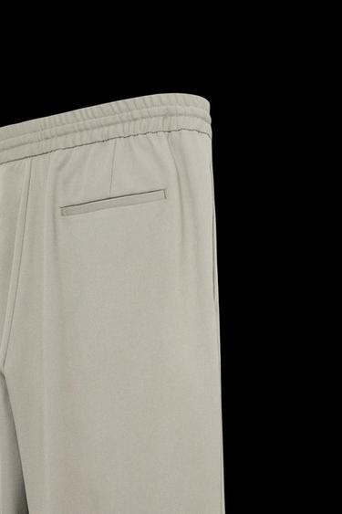PANTALÓN CINTURA JOGGER CONFORT - Verde manzana de Zara