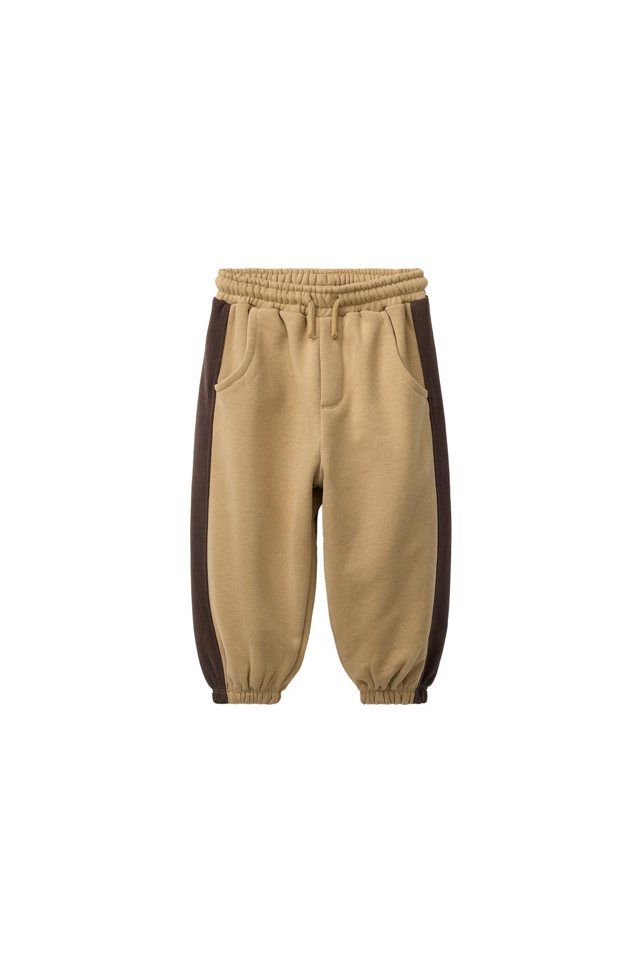 COLOUR BLOCK FLEECE JOGGERS