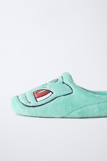 BULBASAUR POKÉMON ™ SLIPPERS - Green by Zara - Image 5