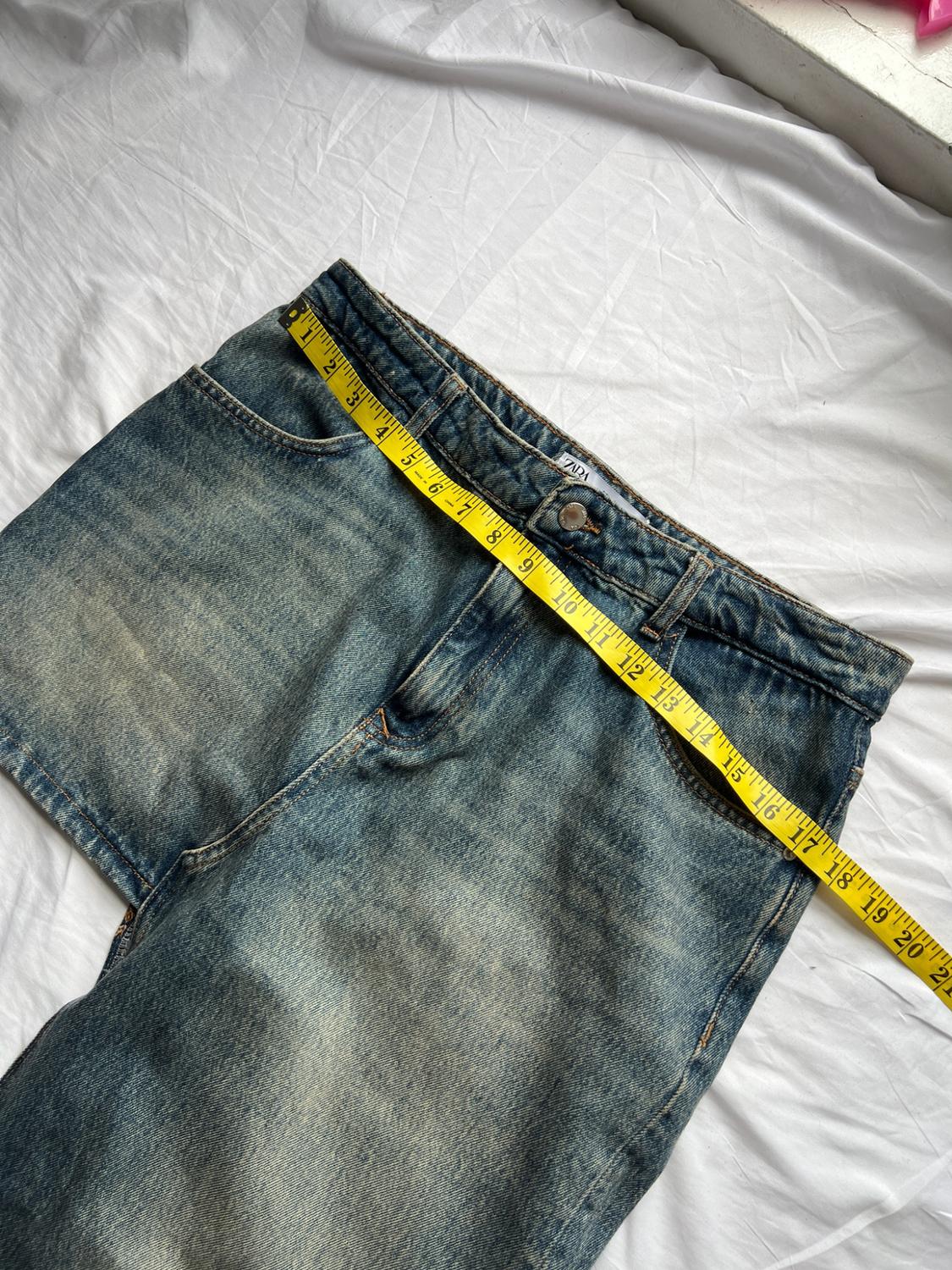 Z1975 ASYMMETRIC DENIM SKIRT - Image 4