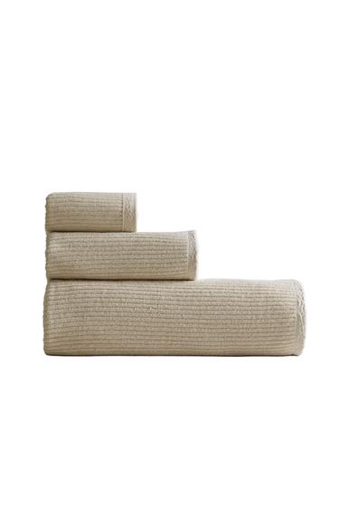 HANDTUCH MIT STRUKTUR - Hellbeige von Zara