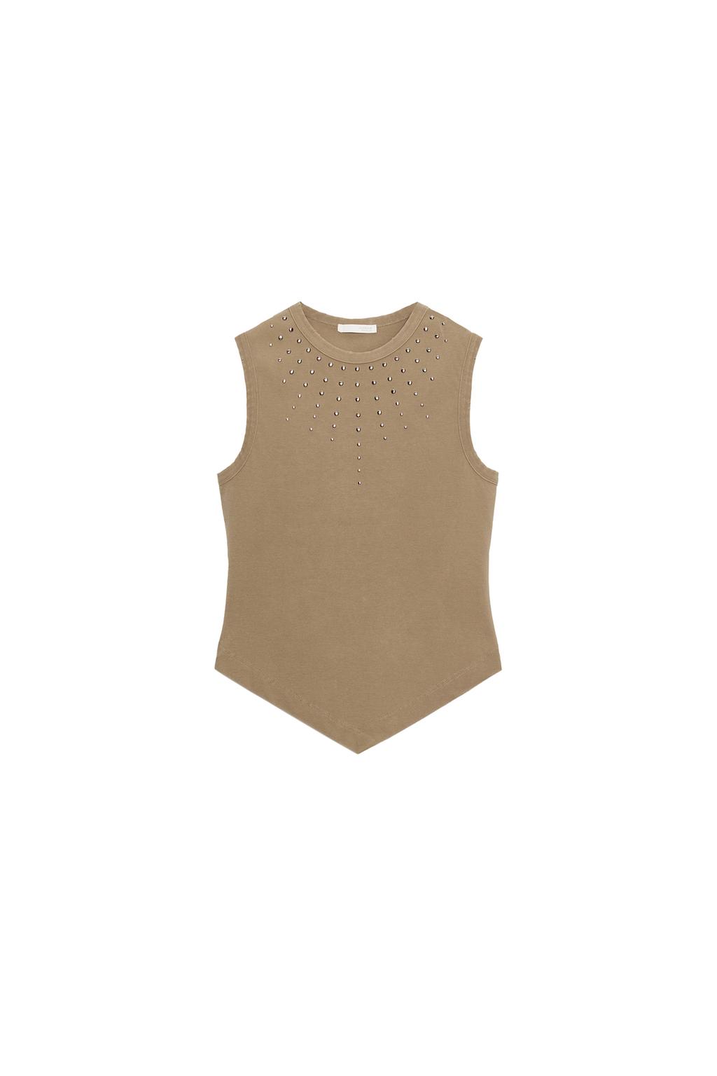OPEN-BACK STUDDED TOP - image 3