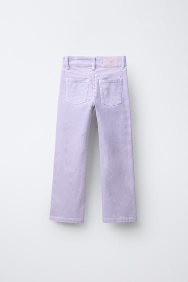 STRIPED STRAIGHT-LEG TROUSERS - striped by Zara - Image 1