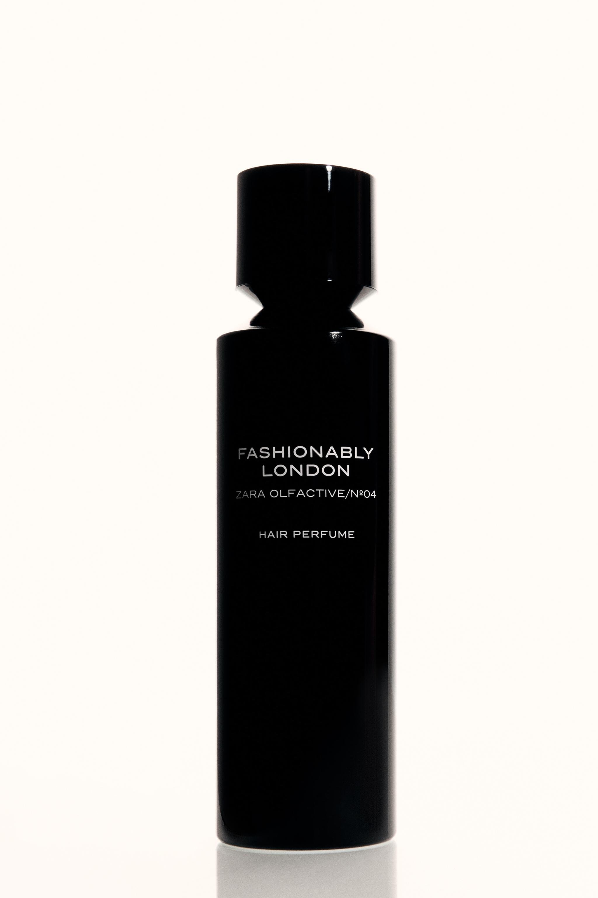 FASHIONABLY LONDON HAIR PERFUME 100ML (3.4 FL.OZ). — TINTED LEATHER
