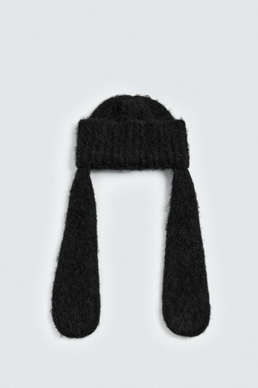 MŨ LEN TAI GOOFY HARRY LAMBERT FOR ZARA X DISNEY - Màu đen từ Zara