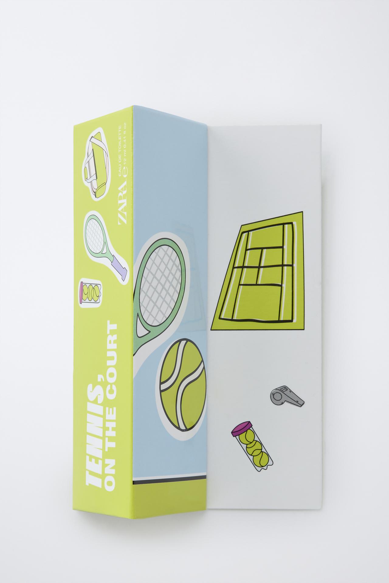 TENNIS, ON THE COURT EDT 12 ML (0.4 FL. OZ.) — TINTED LEATHER