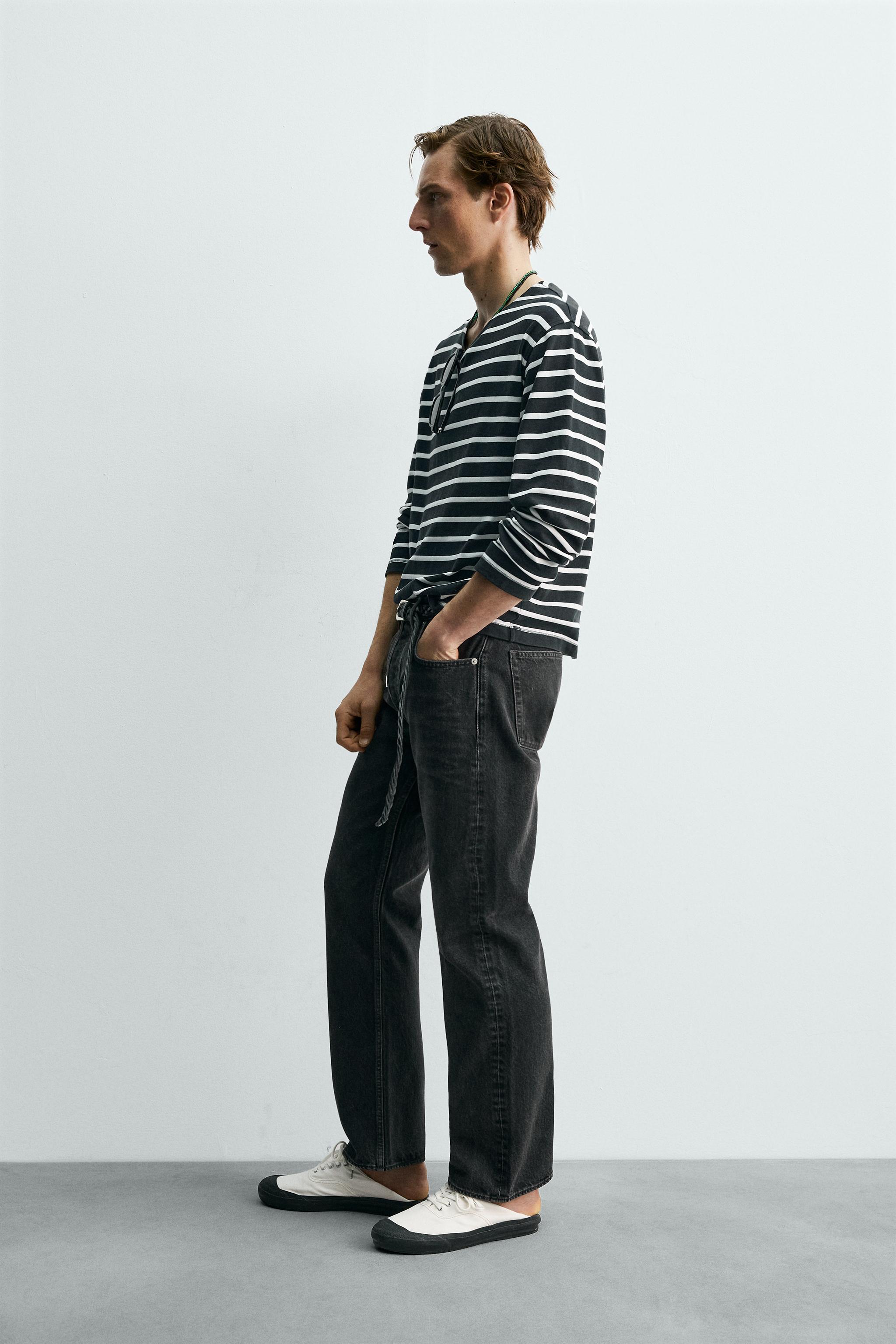 AARON LEVINE X ZARA STRAIGHT FIT BOOTCUT JEANS