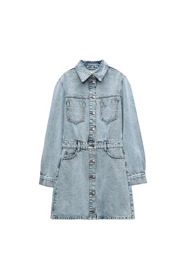 Z1975 DENIM MINI DRESS
