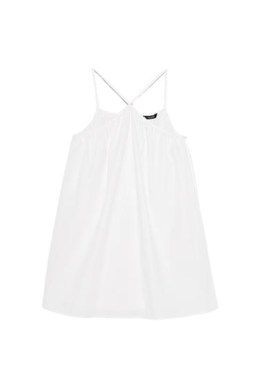 POPLIN JUMPSUIT DRESS