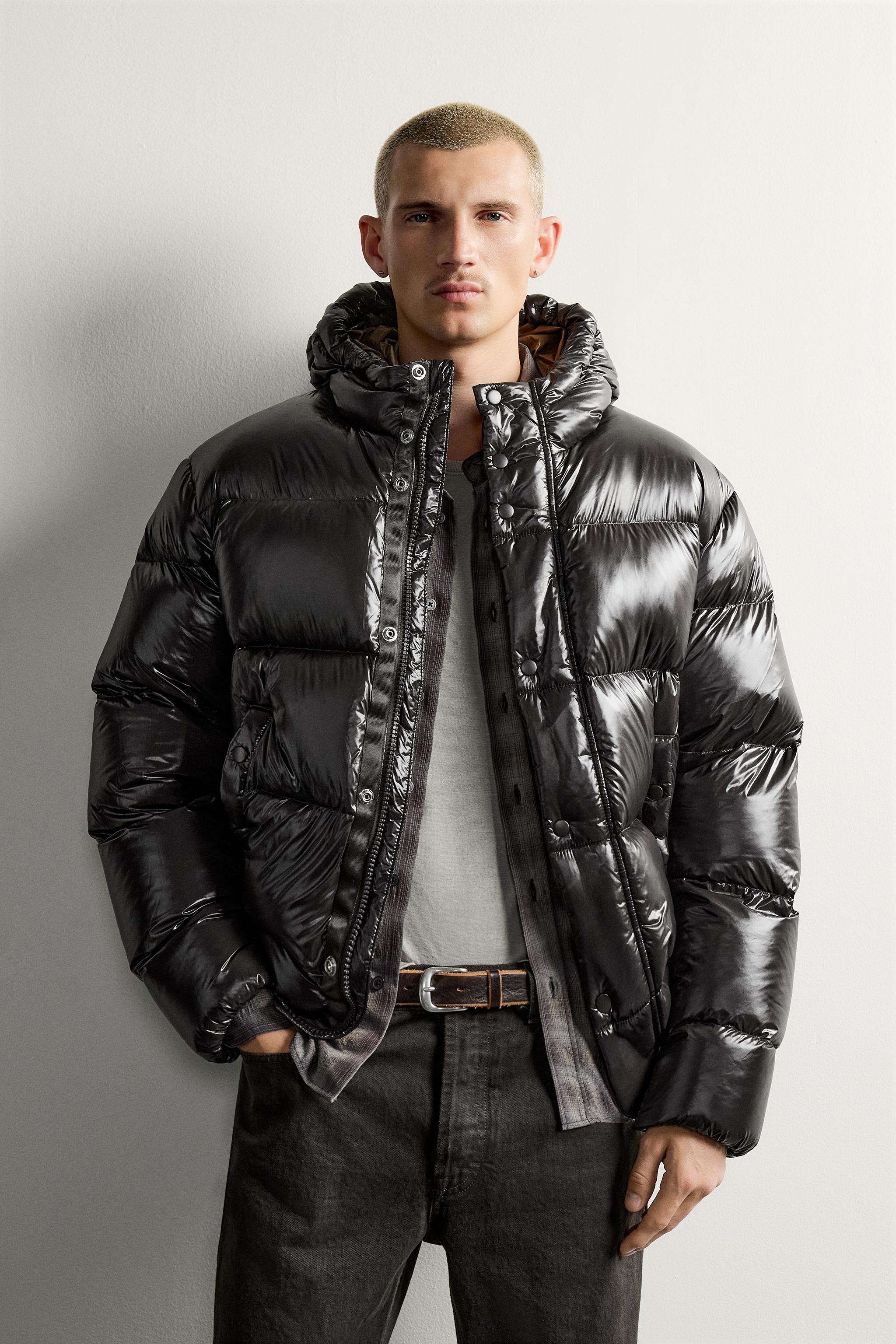 WATER-REPELLENT LONG 80% DOWN - 20% FEATHER JACKET