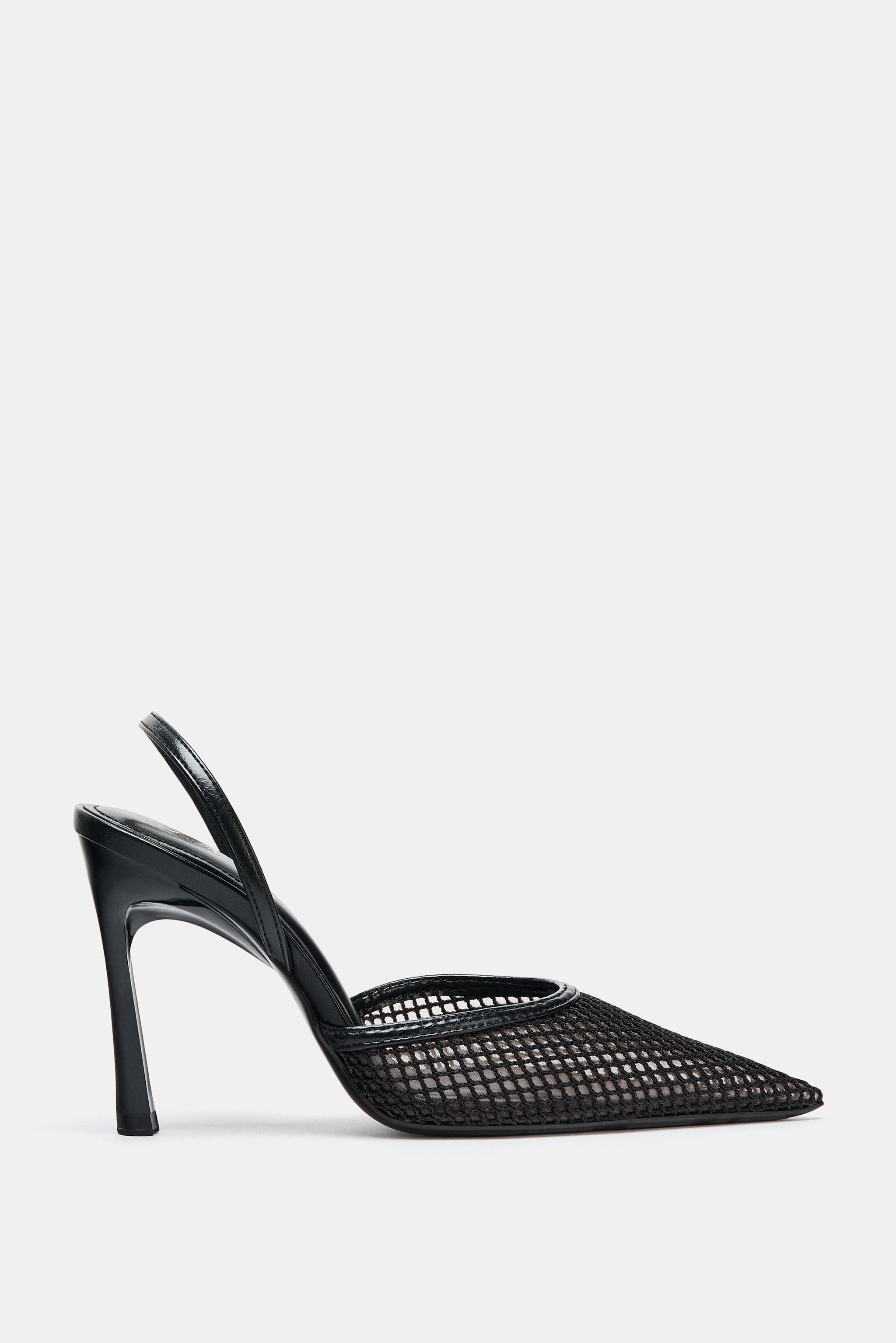 CHAUSSURES À TALONS EN RÉSILLE