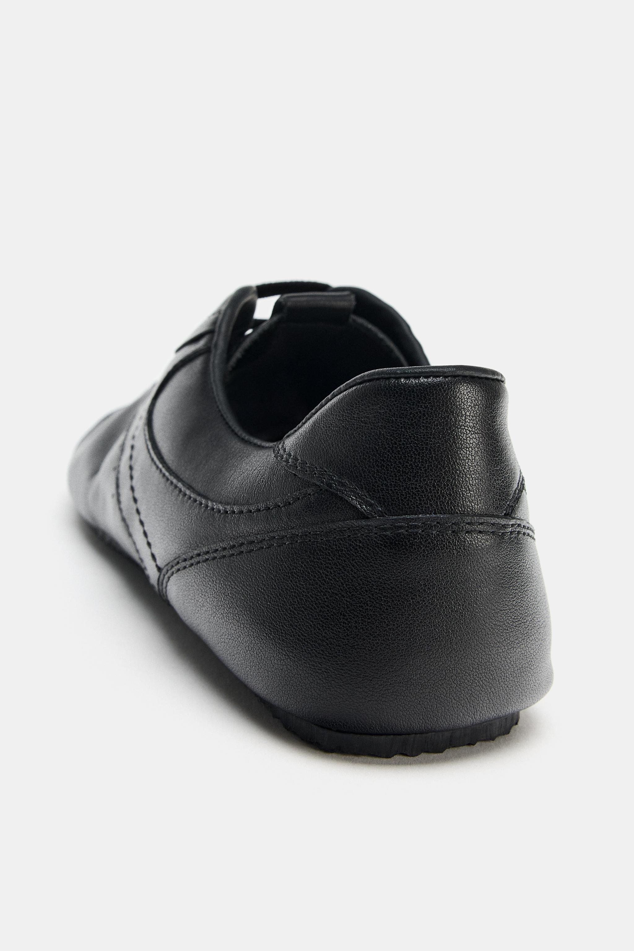 LEATHER DERBY SHOES