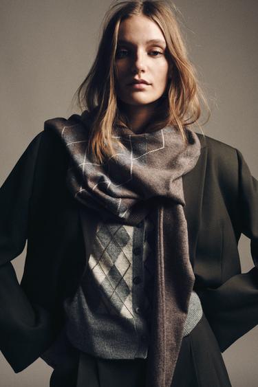 ZW COLLECTION STRAIGHT BLAZER - Khaki by Zara