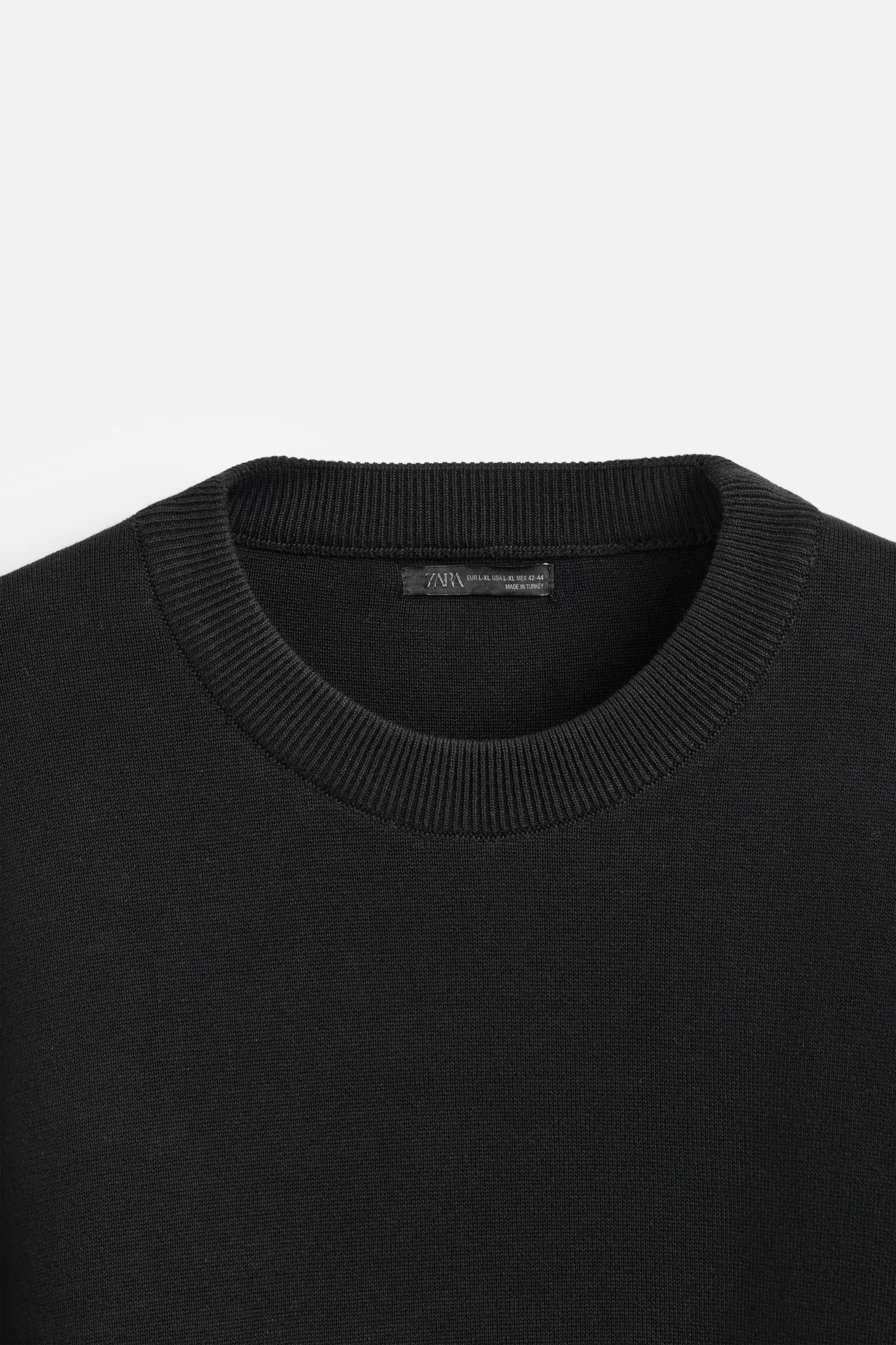 BOXY FIT SWEATER - Black | ZARA United States