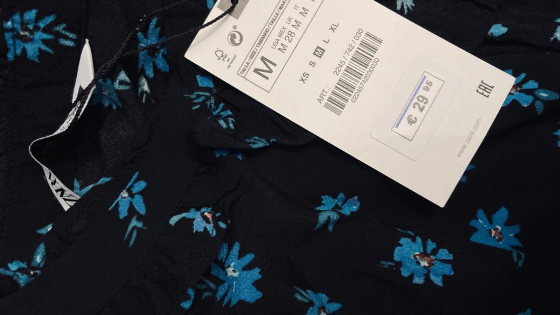 FLORAL PRINT BLOUSE - Image 6