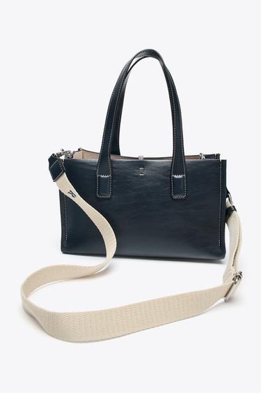 Zara SHOPPER TORBA – Plava