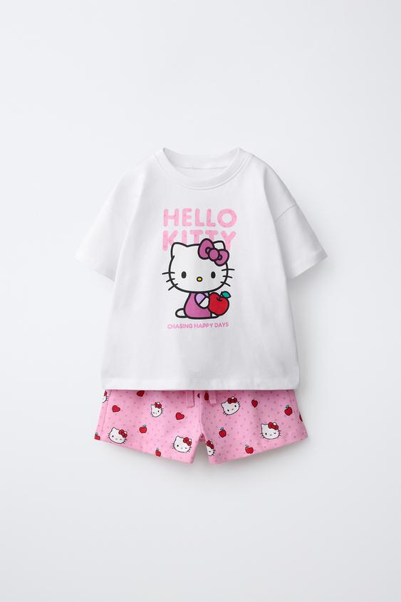 طقم تيشرت وبرمودا HELLO KITTY © SANRIO - خَام by Zara - Image 0
