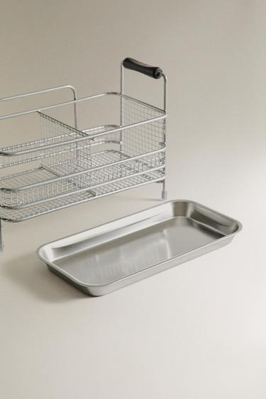 METAL SINK ORGANISER - Light grey by Zara - Image 1