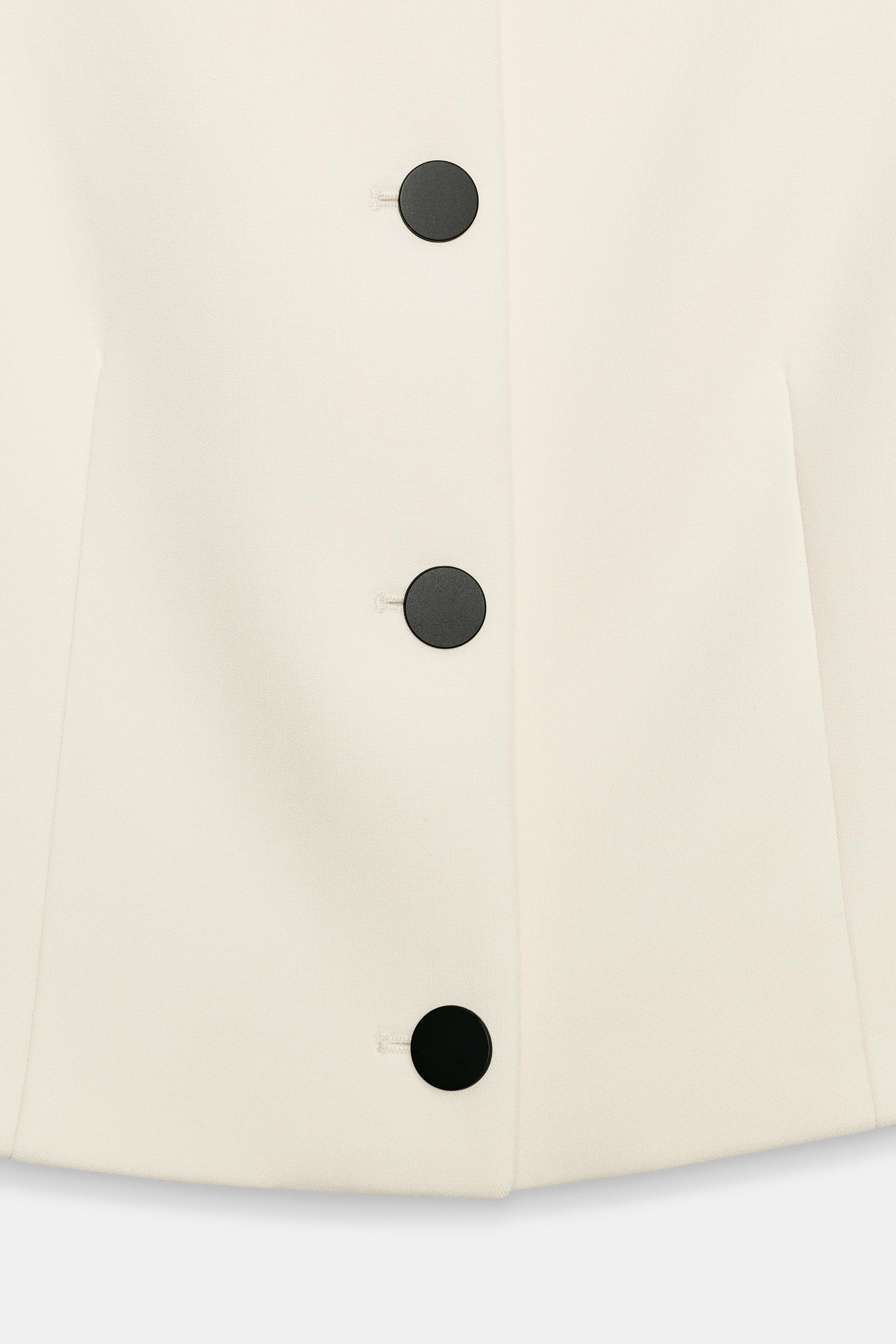 ZW COLLECTION CROPPED JACKET