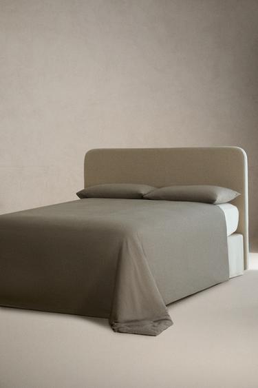 CHAMBRAY DUVET COVER - Grey by Zara - Image 1