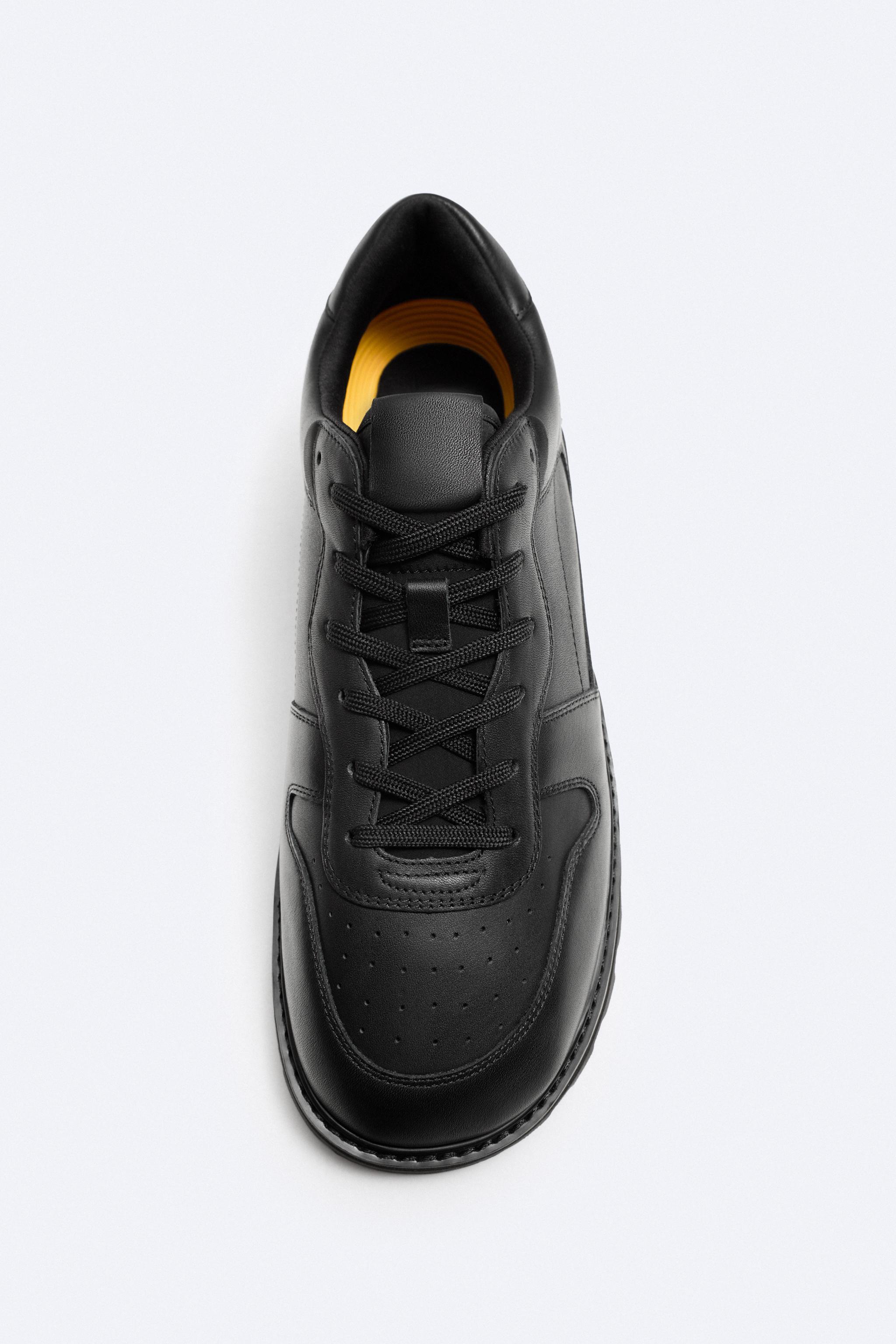VIBRAM® LEATHER SNEAKERS