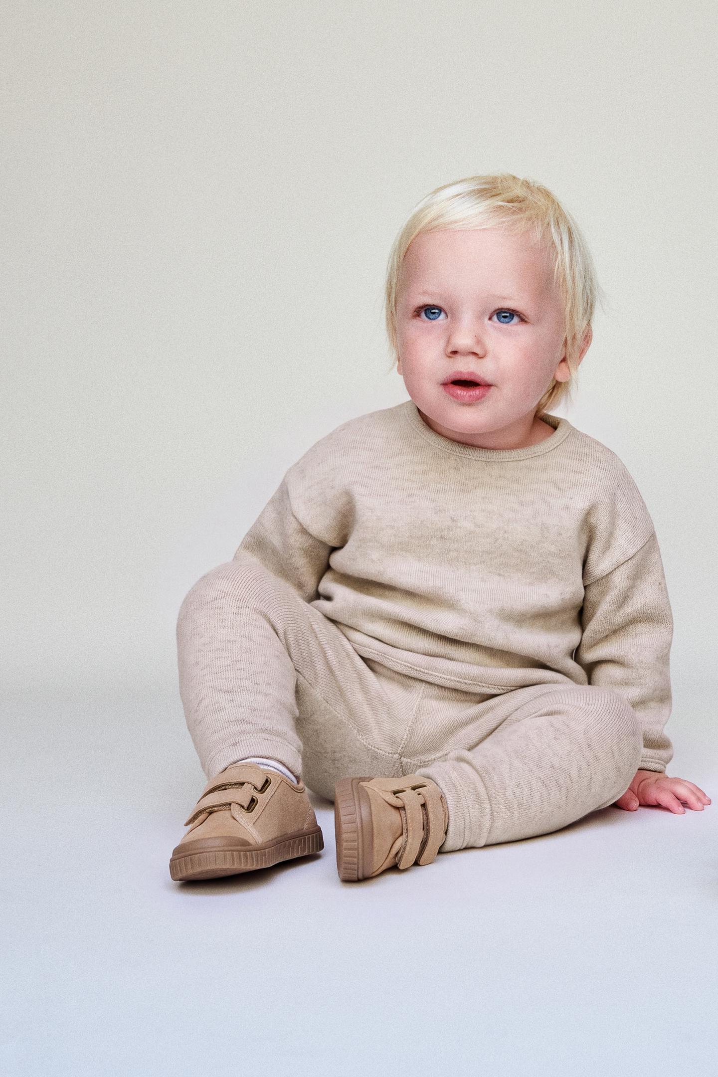 Детская футболка Zara Soft Touch Plain, цвет: Бежевый — фото 6