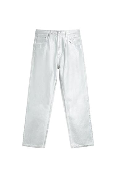 METALLIC EFFECT JEANS - LIMITED EDITION