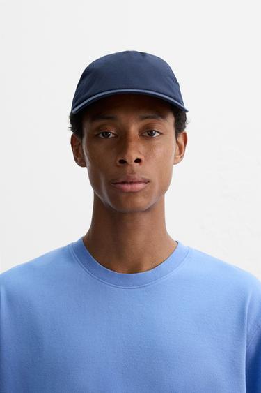 TECHNICAL CAP - Navy blue by Zara - Image 0
