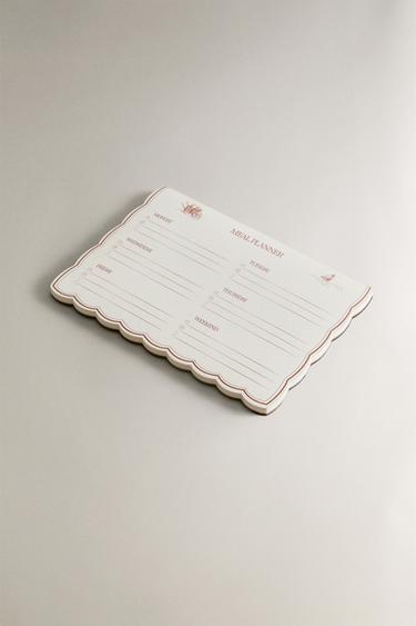 PLANIFICATEUR MENU AIMANTÉ - Tuile de Zara - Image 1