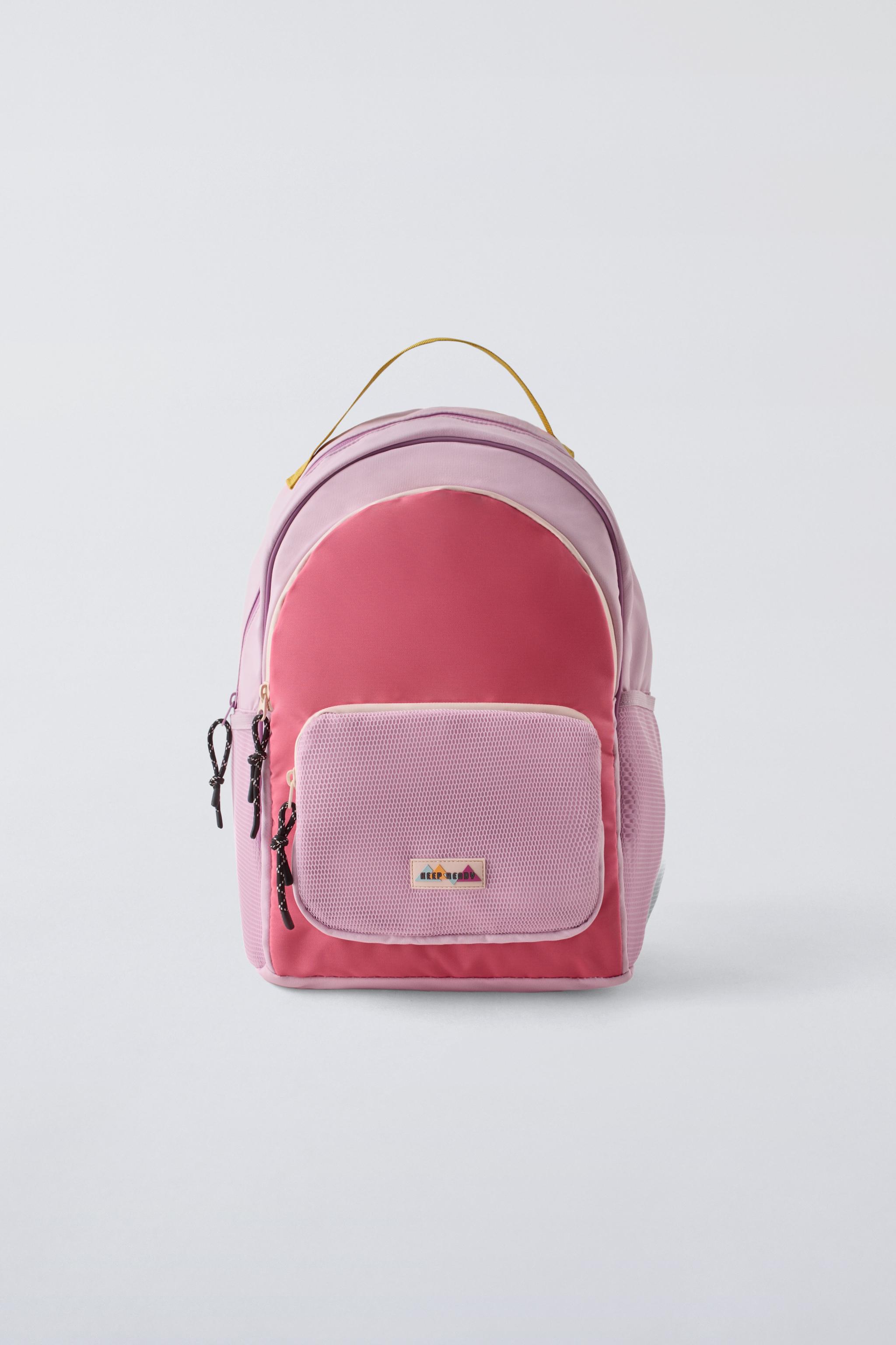 MULTICOLORED BACKPACK Lilac ZARA United States