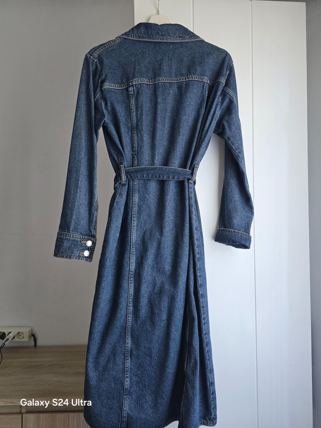 DENIM MIDI DRESS - Image 3