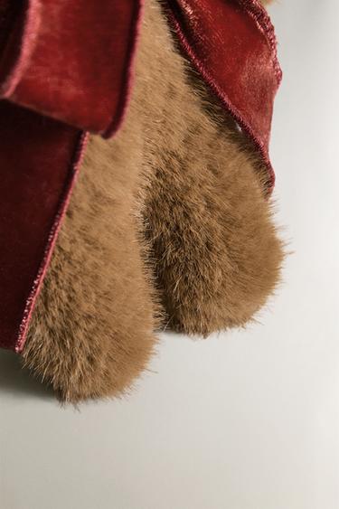 KIDS' X THE ANIMALS OBSERVATORY BUNNY SOFT TOY - Brown by Zara - Image 3