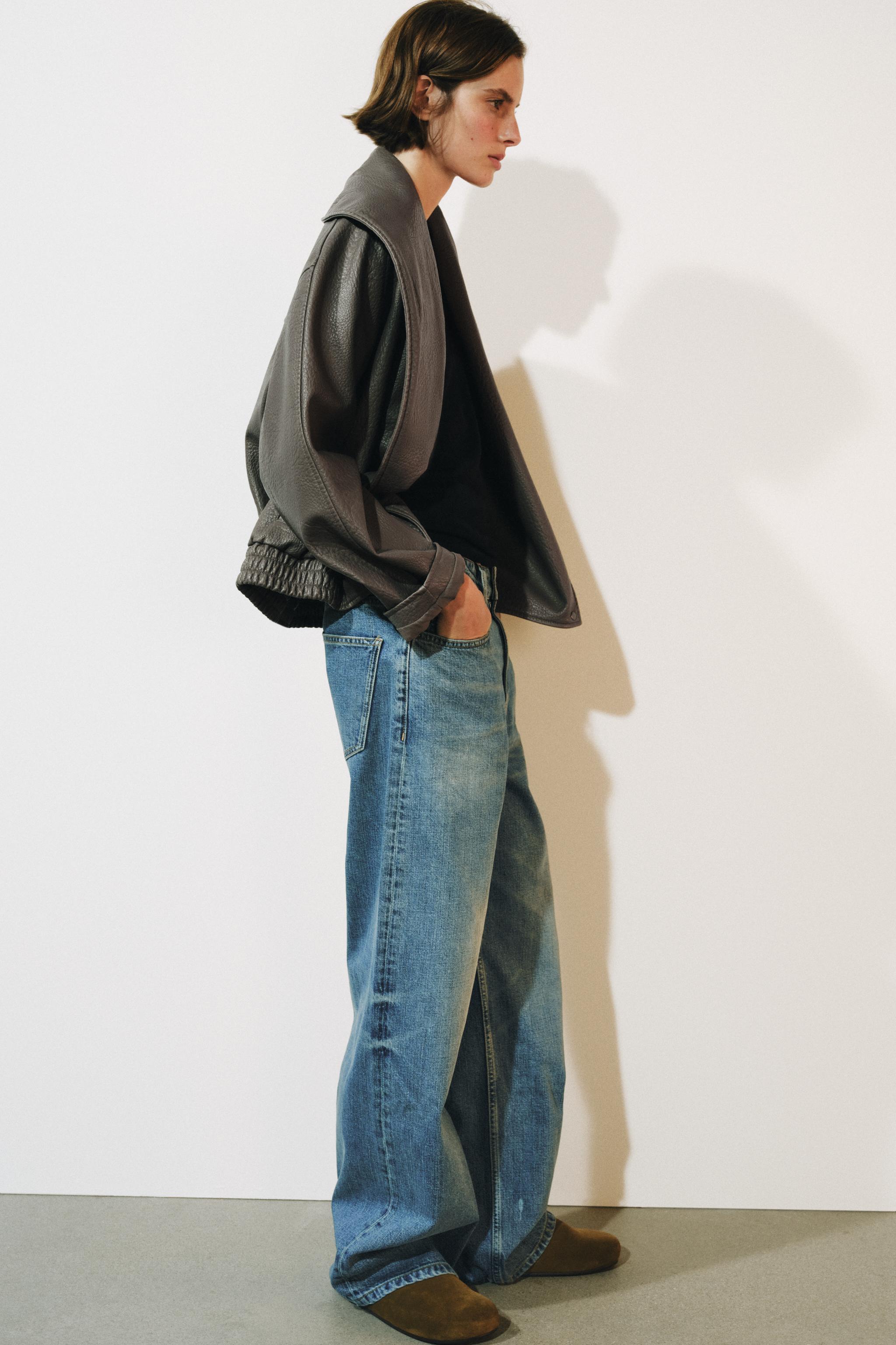 JEAN ZW COLLECTION RELAXED WIDE LEG TAILLE BASSE