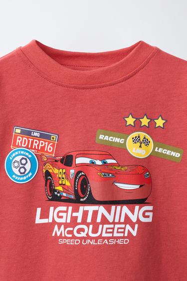 CAMISETA ESTAMPADA CARS RAYO MCQUEEN © DISNEY - Rojo de Zara