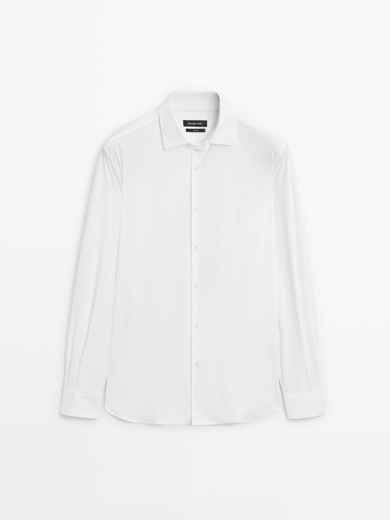 Slim fit stretch shirt