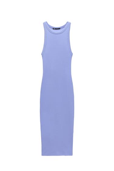 RIBBED DRESS