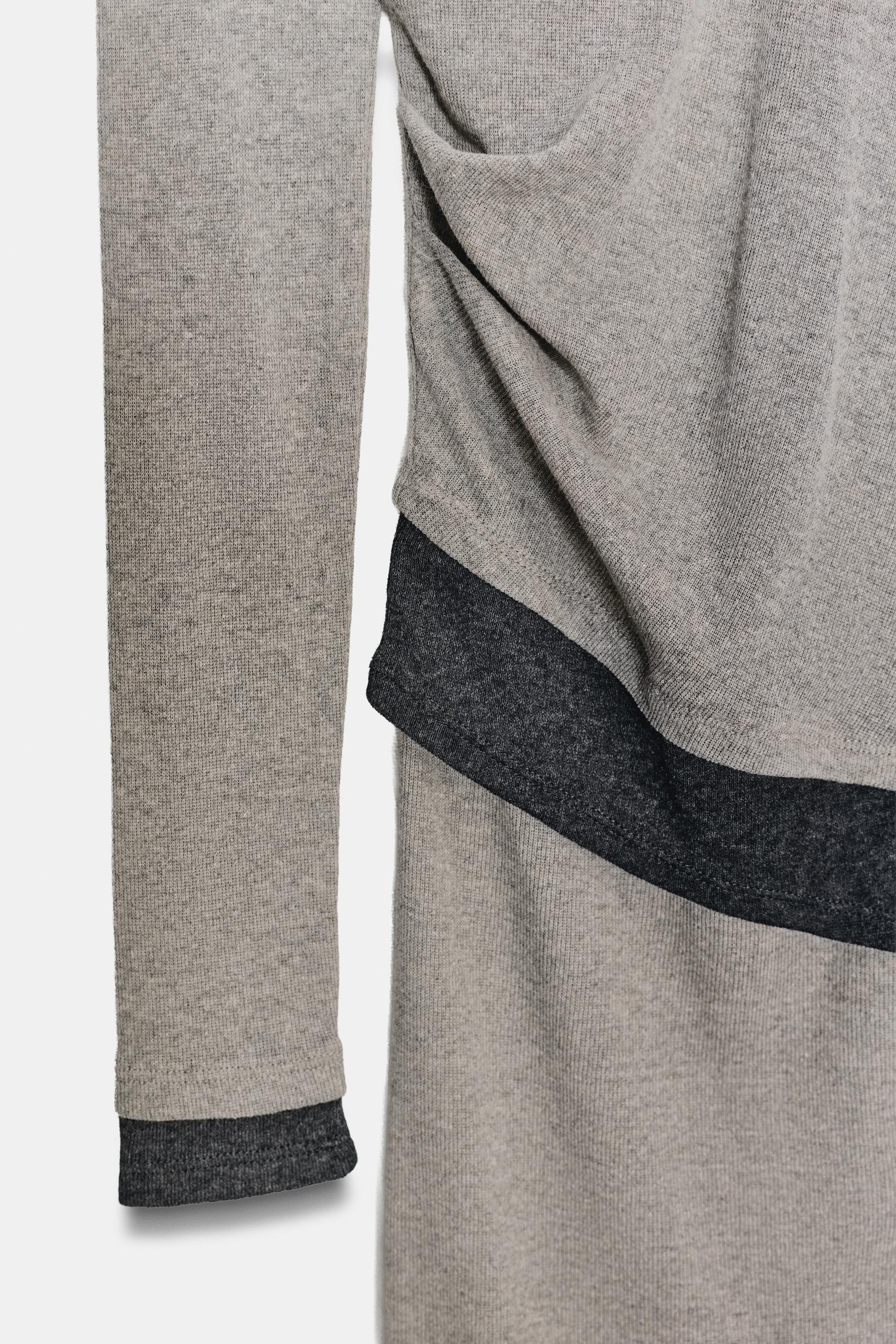 LONG DOUBLE EFFECT DRESS