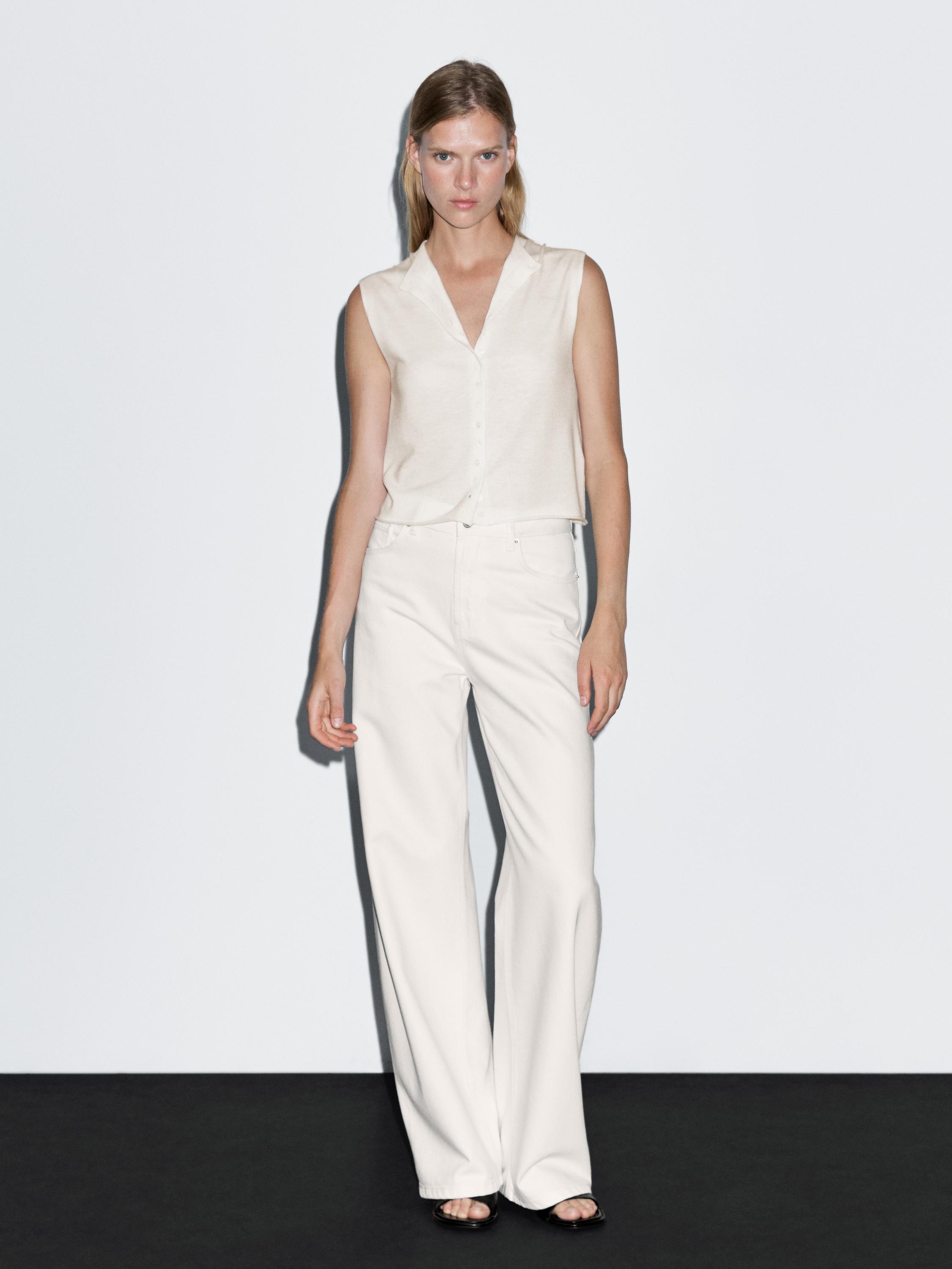 Massimo Dutti ストライプ フレアスカート ランダムストライプフレアスカート（2002433638