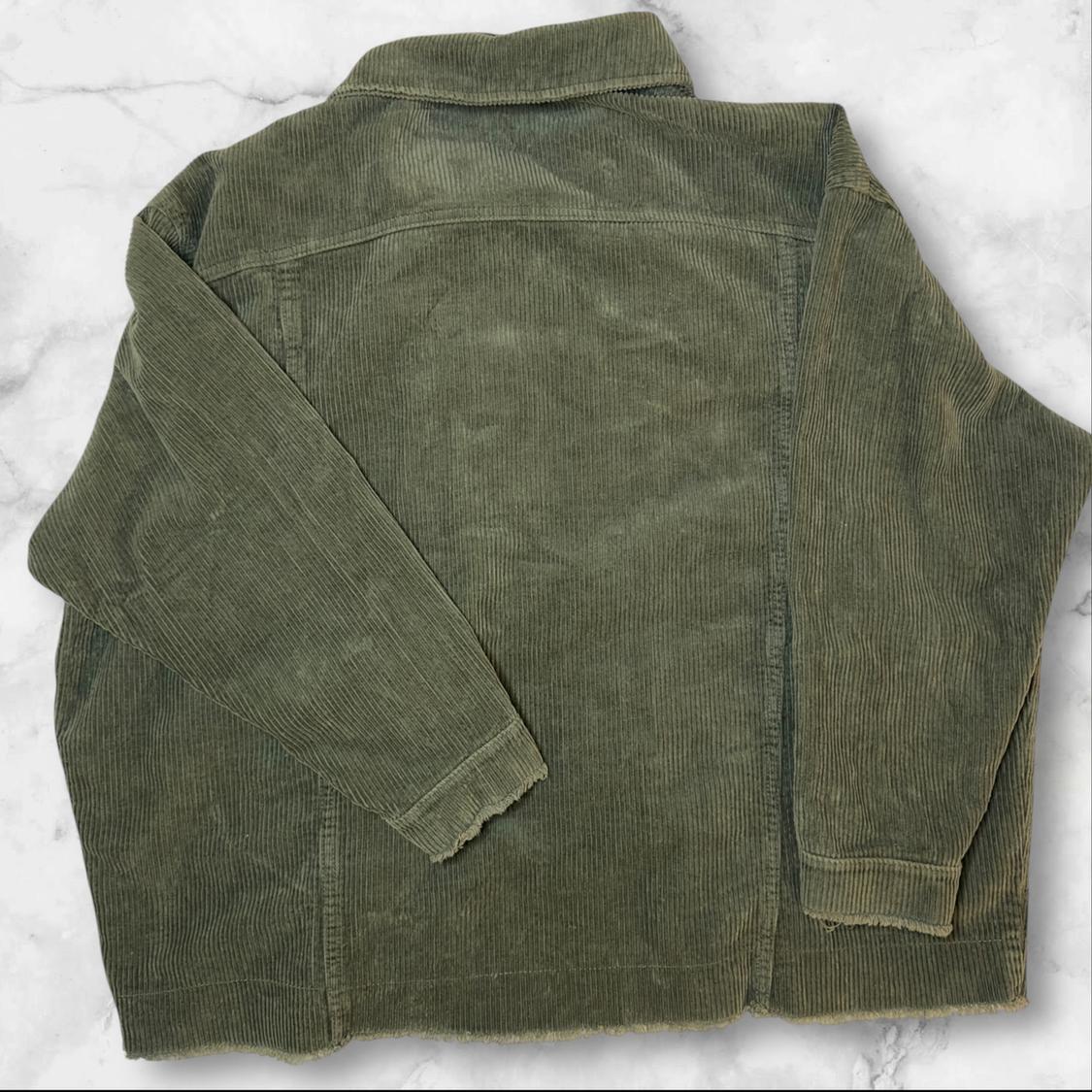 OVERSIZED CORDUROY OVERSHIRT WITH POCKETS - Image 3