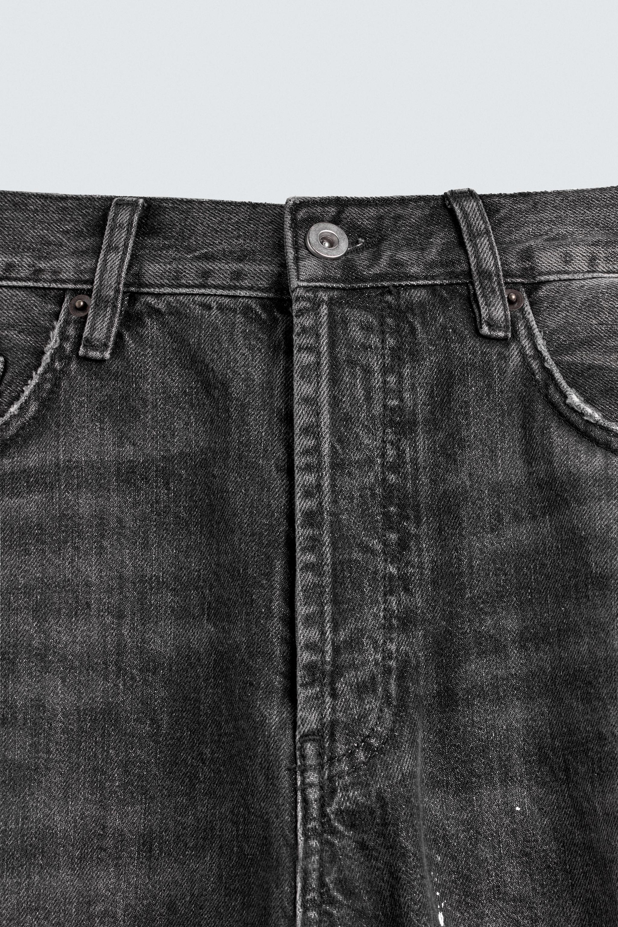 JEAN BARREL FIT COUTURES TOURNÉES