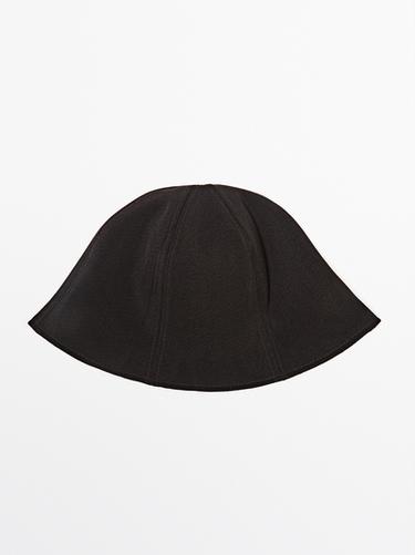 Zara Canvas bucket hat - Brown