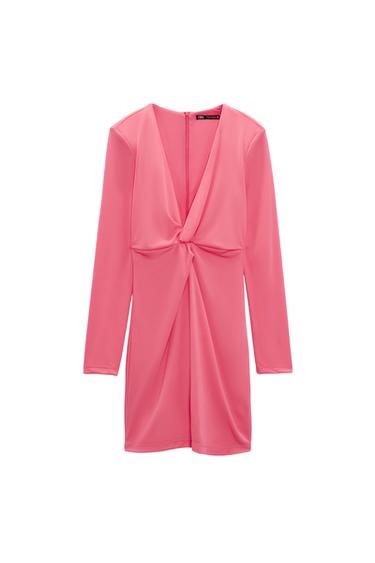 VESTIDO ELÁSTICO NUDO